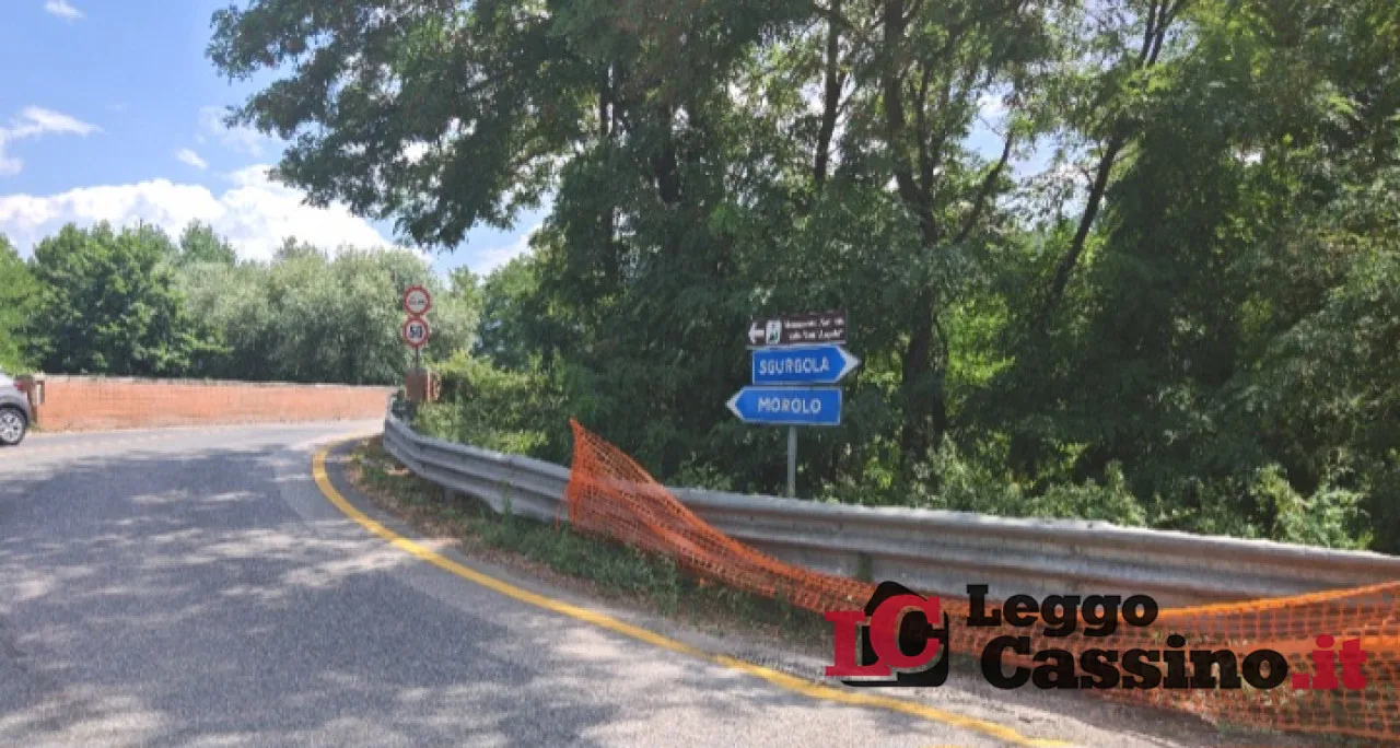 Morolo, al via i lavori della nuova rotatoria sul ponte