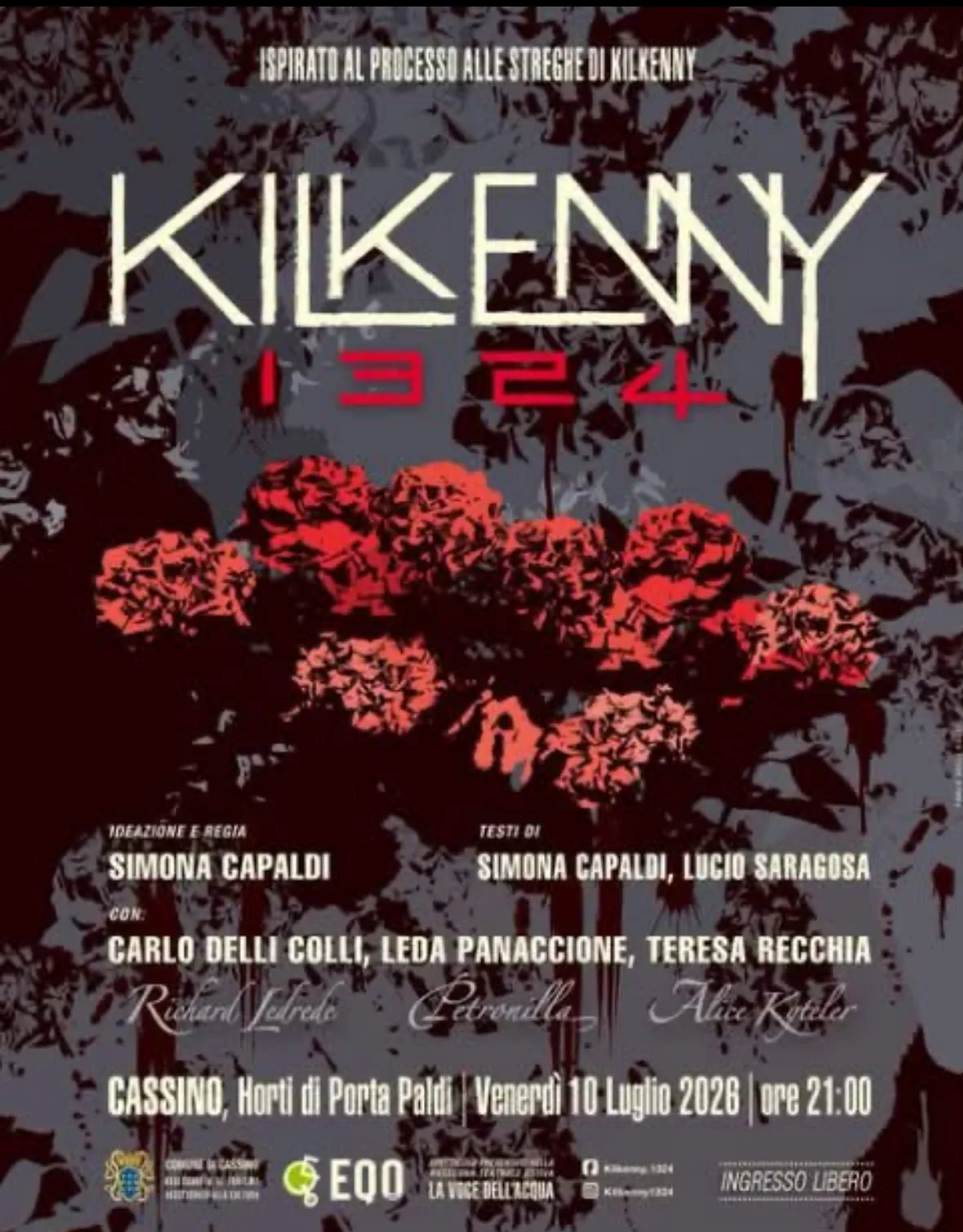 "Kilkenny 1324": spettacolo teatrale agli Horti di Porta Paldi