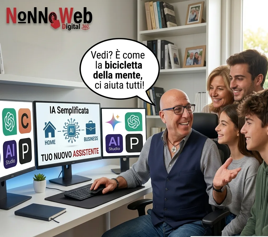 Come l'Intelligenza Artificiale ti aiuta a casa e nel lavoro | NonnoWeb