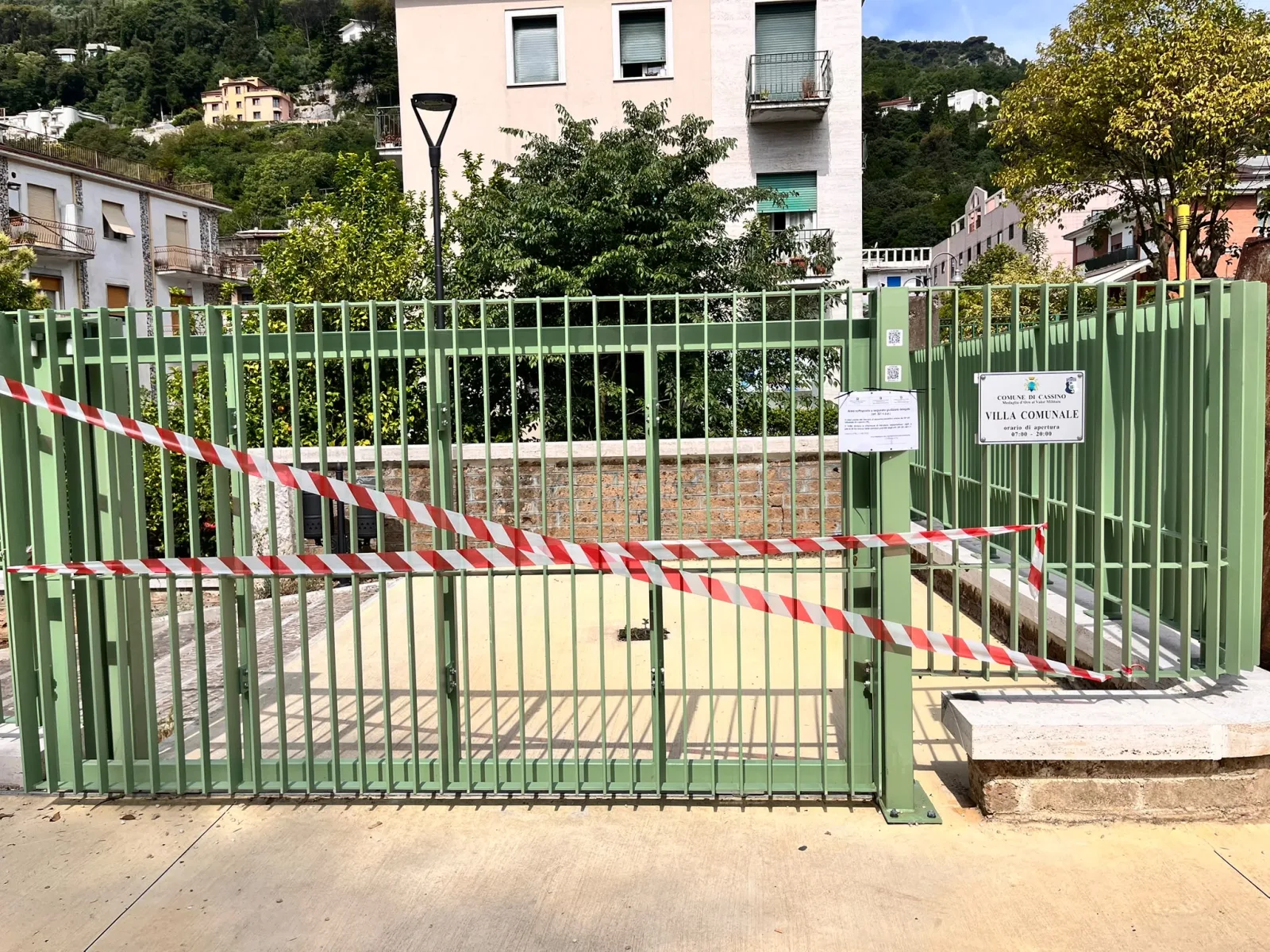 Villa Comunale, nominato il pool dal Gip. Perizie per il 30 novembre. Opposizioni sulle barricate