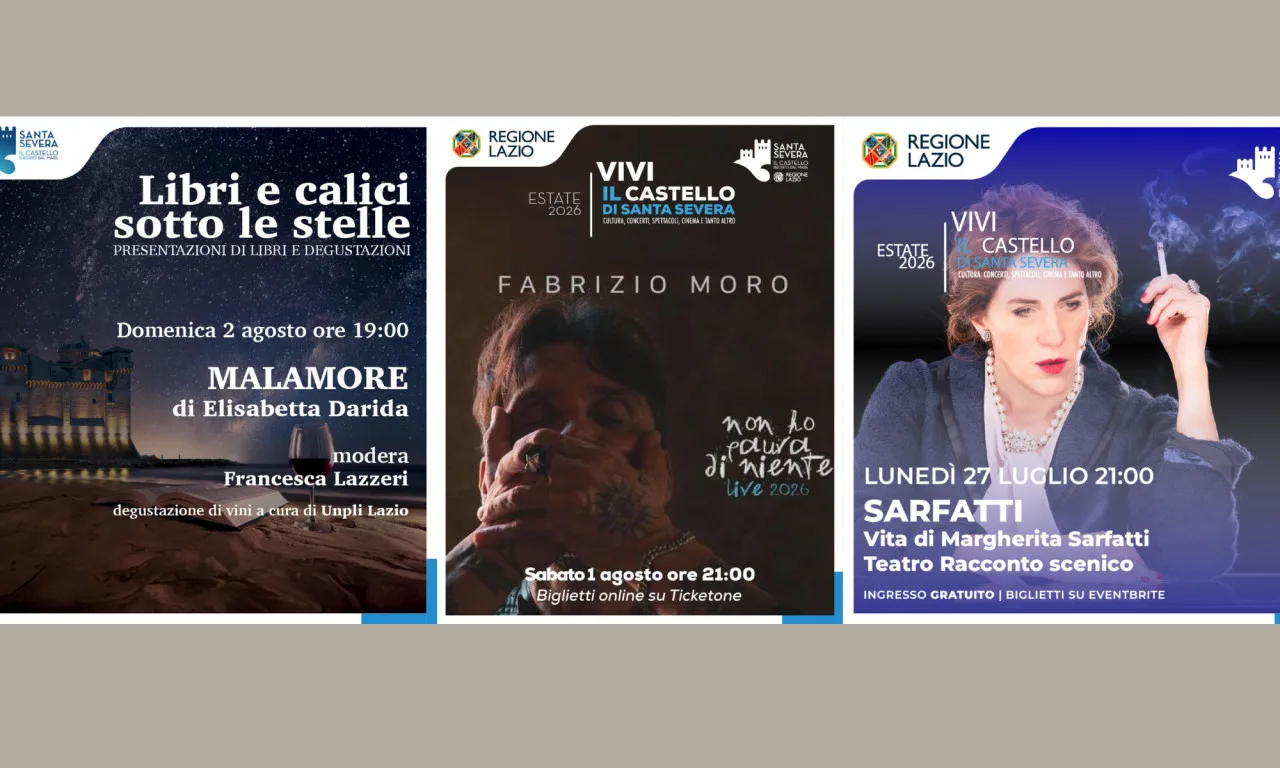 Al Castello di Santa Severa parte una nuova settimana di eventi