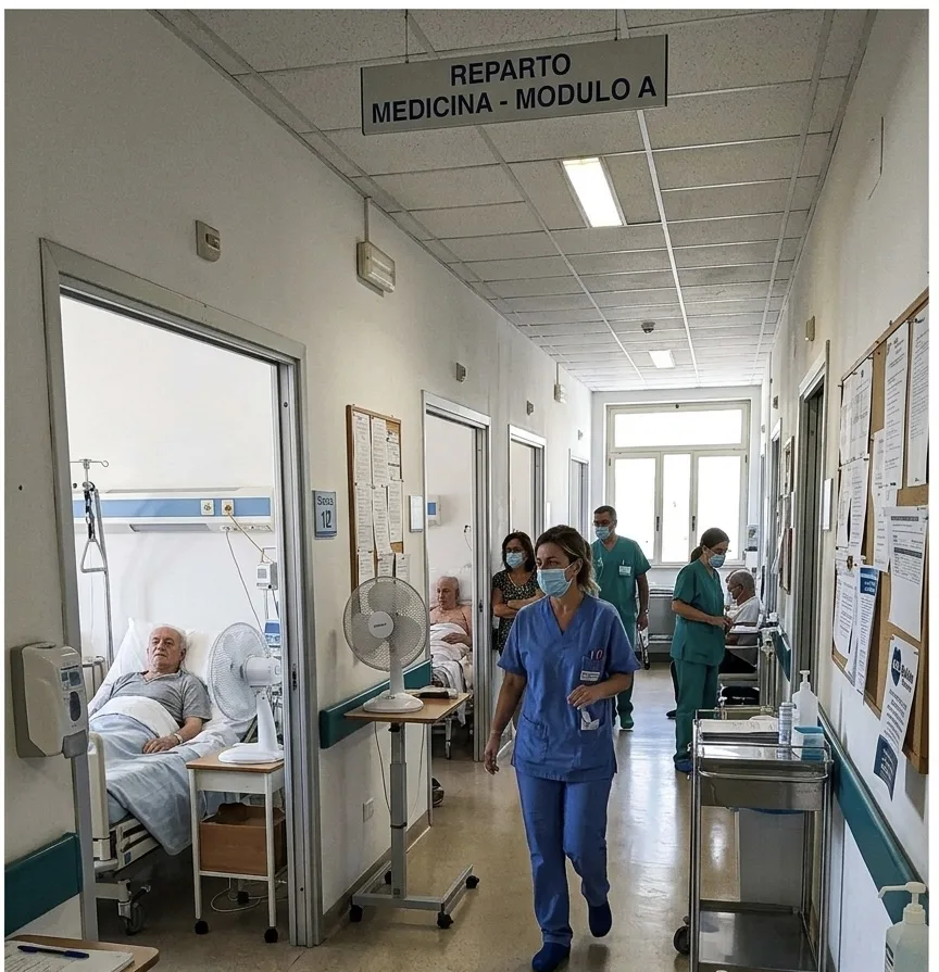 Caldo e carenze all’Ospedale di Sora: UGL Salute diffida la ASL di Frosinone