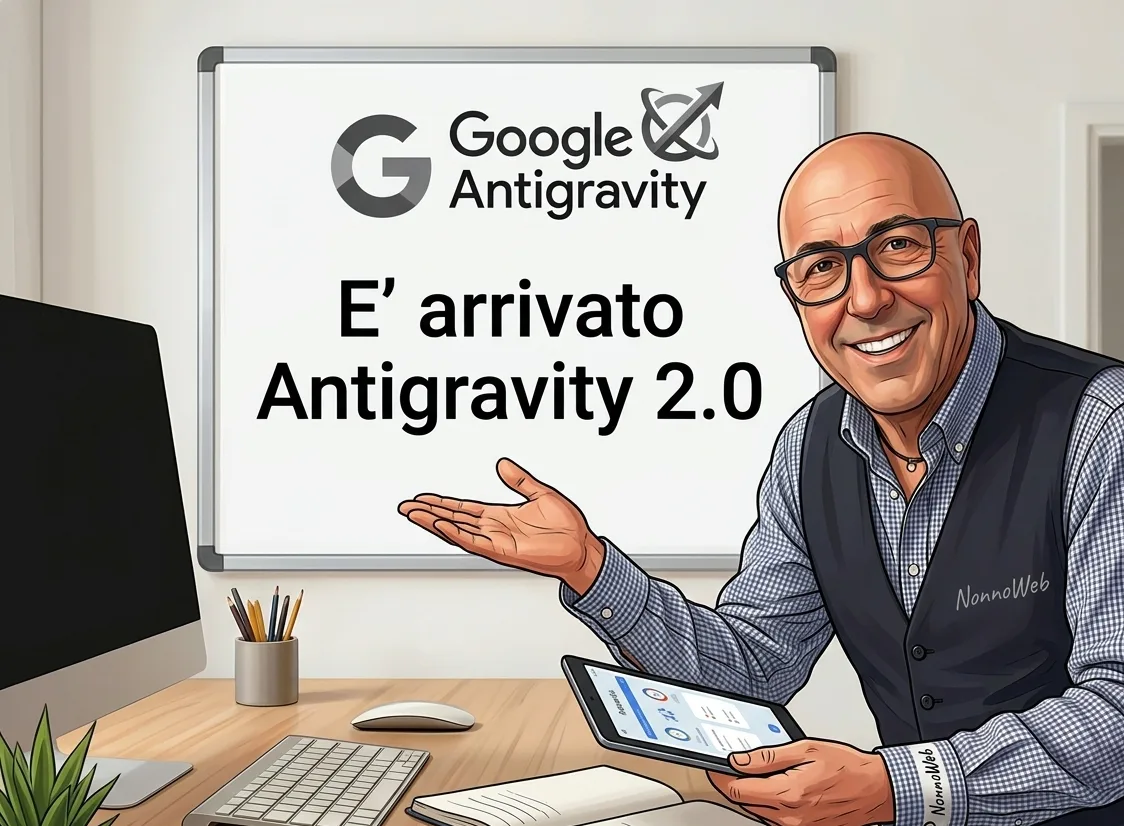 La Nuova Magia di Google: Antigravity 2.0 è Qui, e il Nonno ve la spiega!