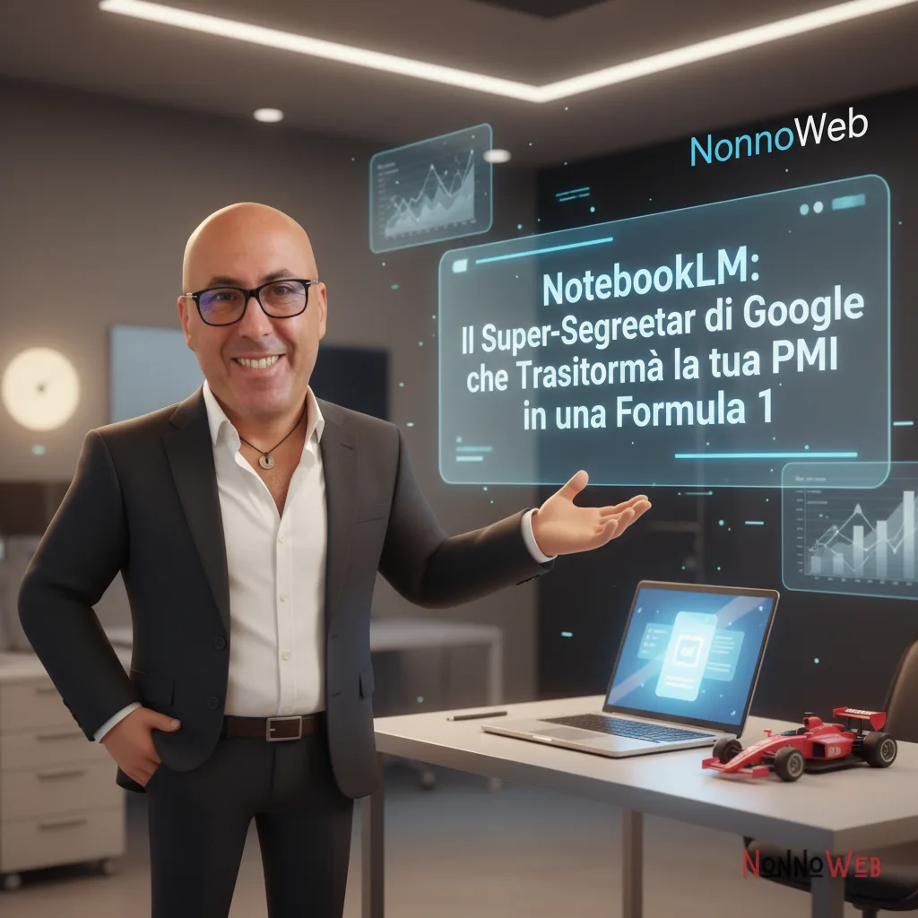 NotebookLM: Il Super-Segretario di Google che Trasformerà la tua PMI in una Formula 1