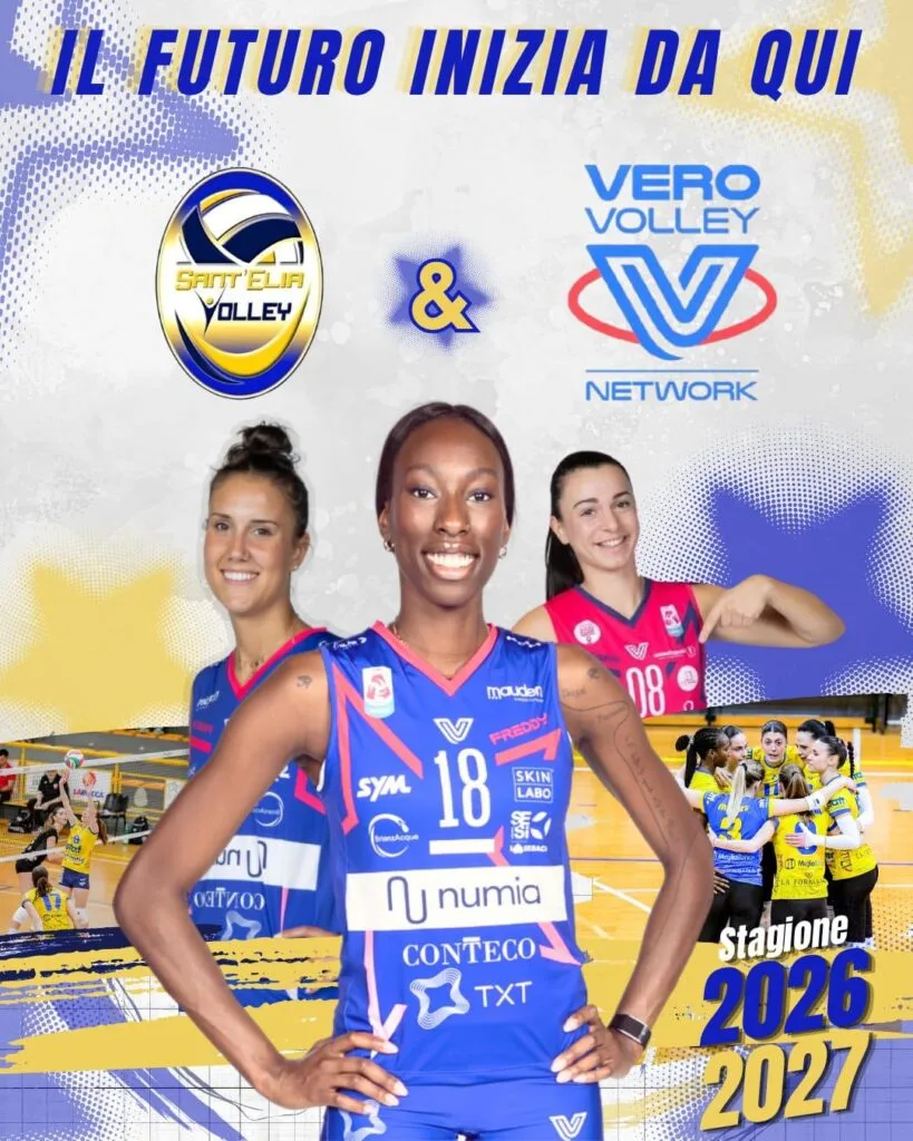 La Sant’Elia Volley entra nel Vero Volley Network