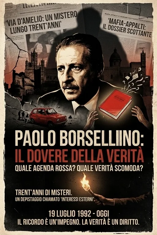 Borsellino, l’agenda sparita e la fretta di archiviare