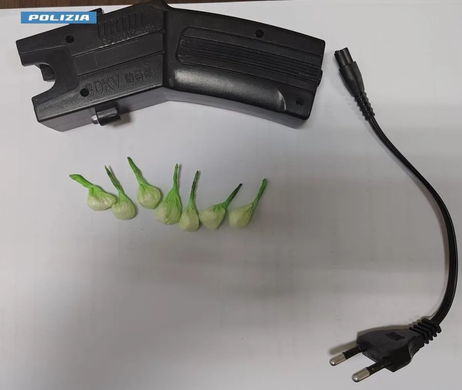  Denunciato 21enne per porto abusivo di taser e possesso di stupefacente ai fini di spaccio