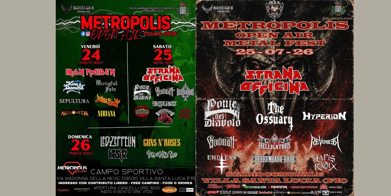 Metropolis Open Air 2026: tre notti a Villa Santa Lucia, e nessuno paga il conto